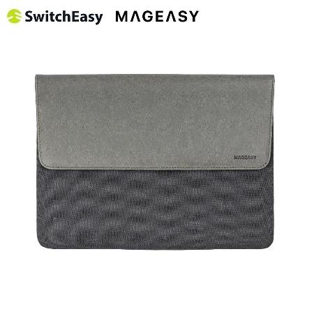 SwitchEasy MagSleeve MacBook 15吋/16吋 磁吸皮革拼接防潑水收納筆電包✿80D024